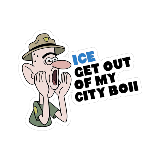 "City Boii" Kiss-Cut Stickers